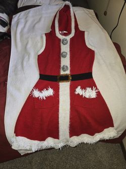 Flirty Fun And Festive Santa Dress XS