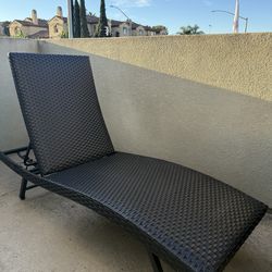 Set of 2 Outdoor Chaise Lounge Chairs – $150