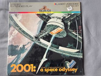 2001 A Space Odyssey 1968 Sci-Fi LASERDISC 2-disc Stereo Extended Play