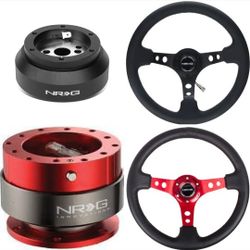 NRG Short Hub Adapters Quick Release Steering Wheel  IN-Stock .for Car Truck Jeep Utv Sxs 