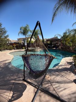 Hammock Chair with Metal Stand