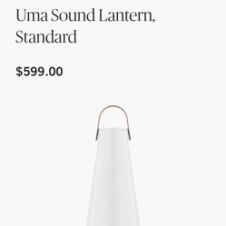 PABLO Uma Lantern Bluetooth Speaker 