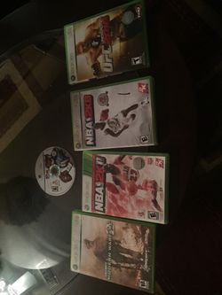 Xbox 360 games. 50.00
