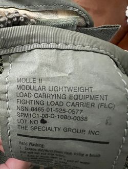 US Army Molle II FLC