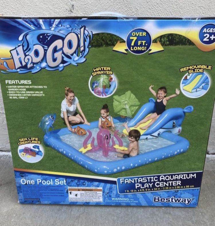 H2OGO! Fantastic Aquarium Play Pool (NEW)