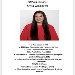 Private Pitching Lessons