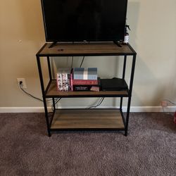 Tv stand/ Three Shelf Bookcase 