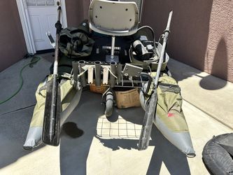 Colorado XT Pontoon Float Tube Fishing Bass Boat for Sale in Bakersfield,  CA - OfferUp