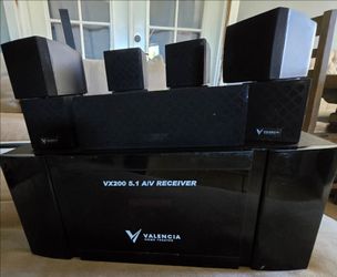 Valencia 5.1 A/V receiver Home theater