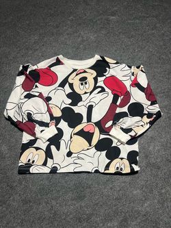 Zara Disney Mickey Mouse long sleeve kids t-shirt- Sz9 (CM 134),