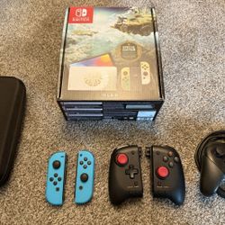 OLED Nintendo Switch with Accessories