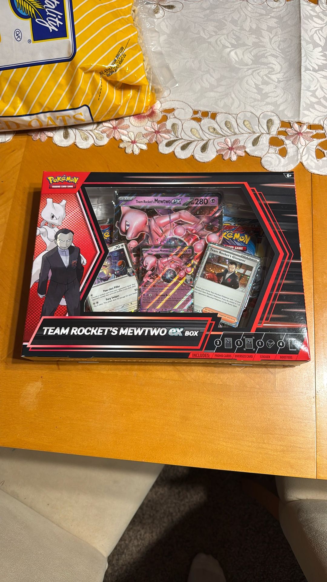 Teams Rockets Mewtwo Ex Box