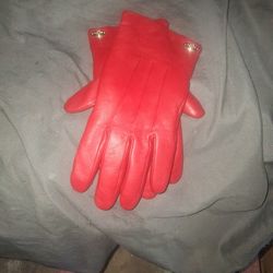 Red Coach Gloves