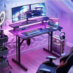 39” Gaming Desk | LED Lights | New in Box