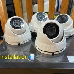 4 CAMARAS D SEGURIDAD-SURVEILLANCE SYSTEMS ‼️SPECIAL DEAL ✔️