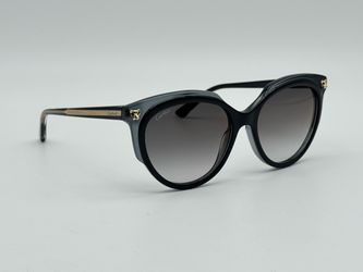 PANTHERE DE CARTIER BLACK ACETATE CAT-EYE SUNGLASSES CT0197S 100% GENUINE ~$1050