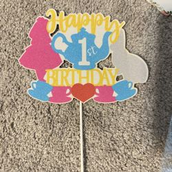 Alice In ONE-derland Decorations For 1st Birthday 