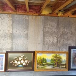 Paintings Trees Flowers and Monet Reprint 