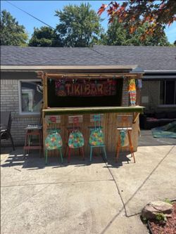 Brand New 7' x 8' Outdoor Bar for Sale!