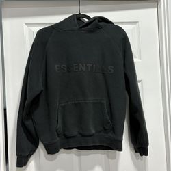 “Essential” Black Hoodie 
