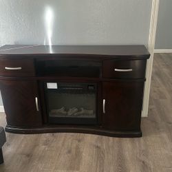 T.v Stand And Heater 