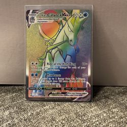 Pokemon Card - Ice Rider Calyrex VMAX (Secret Rare) Chilling Reign 202/198