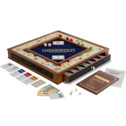 WS Game Company Monopoly Trophy Luxury Edition For 2 to 6 Players