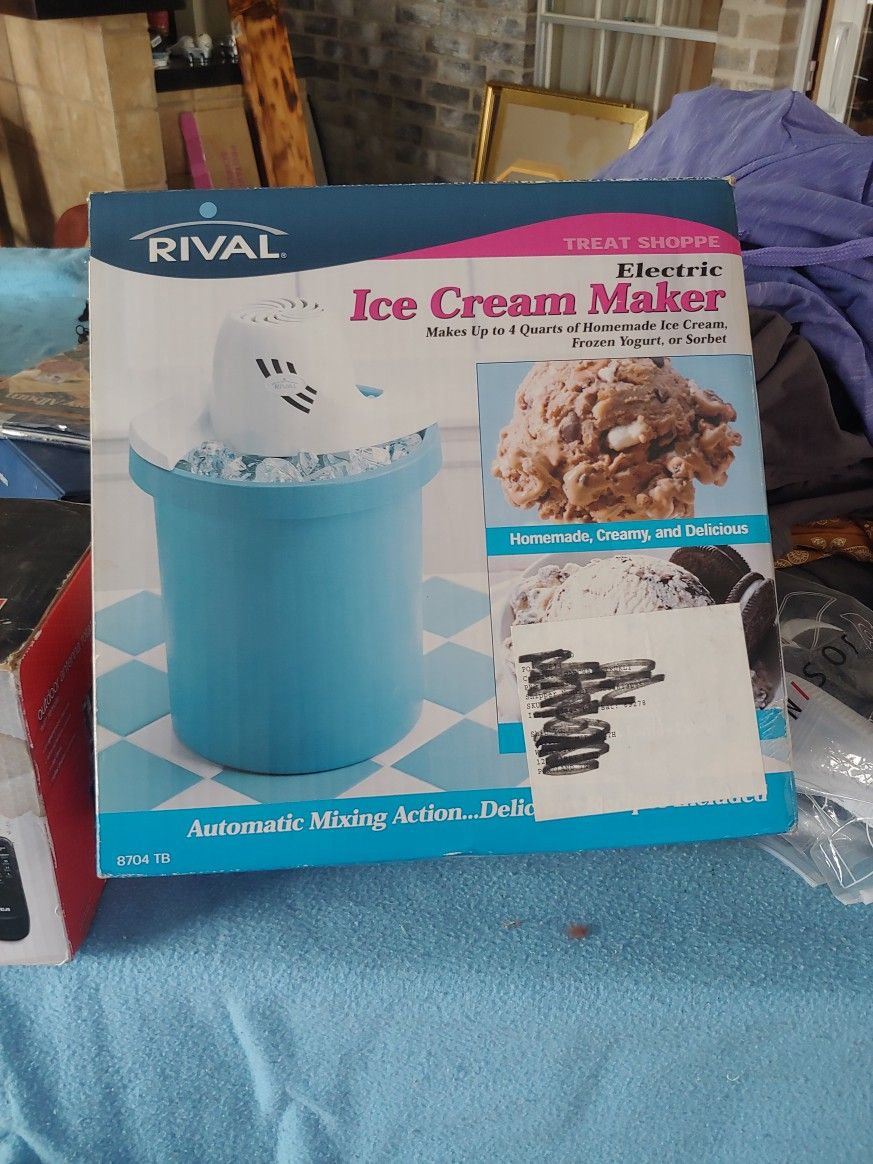 NEW Ice Cream Maker