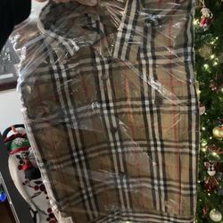 Supreme Burberry Trucker Jacket Size Large