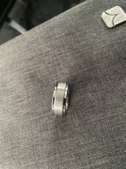 Tungsten carbide size 10 ring new