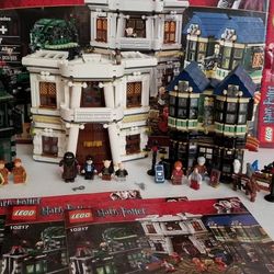 Lego Harry Potter Diagon Alley 10217 Complete with 3 Instructions and Box