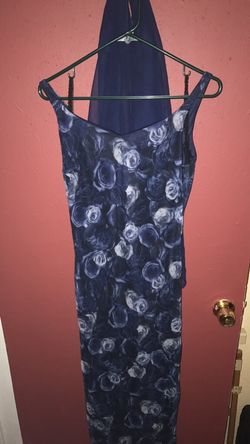 Florida Evening Dress with Shawl