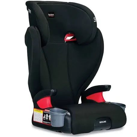Britax Skyline 2-Stage Belt-Positioning Booster Car Seat, Dusk - Highback and Backless Seat