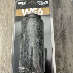 Rode WS6 Deluxe Windshield Shotgun Microphone Windscreen Diameter 21-22.5mm NTG