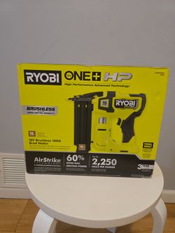 Ryobi 18V ONE+ HP 18GA Brushless Brad Nailer