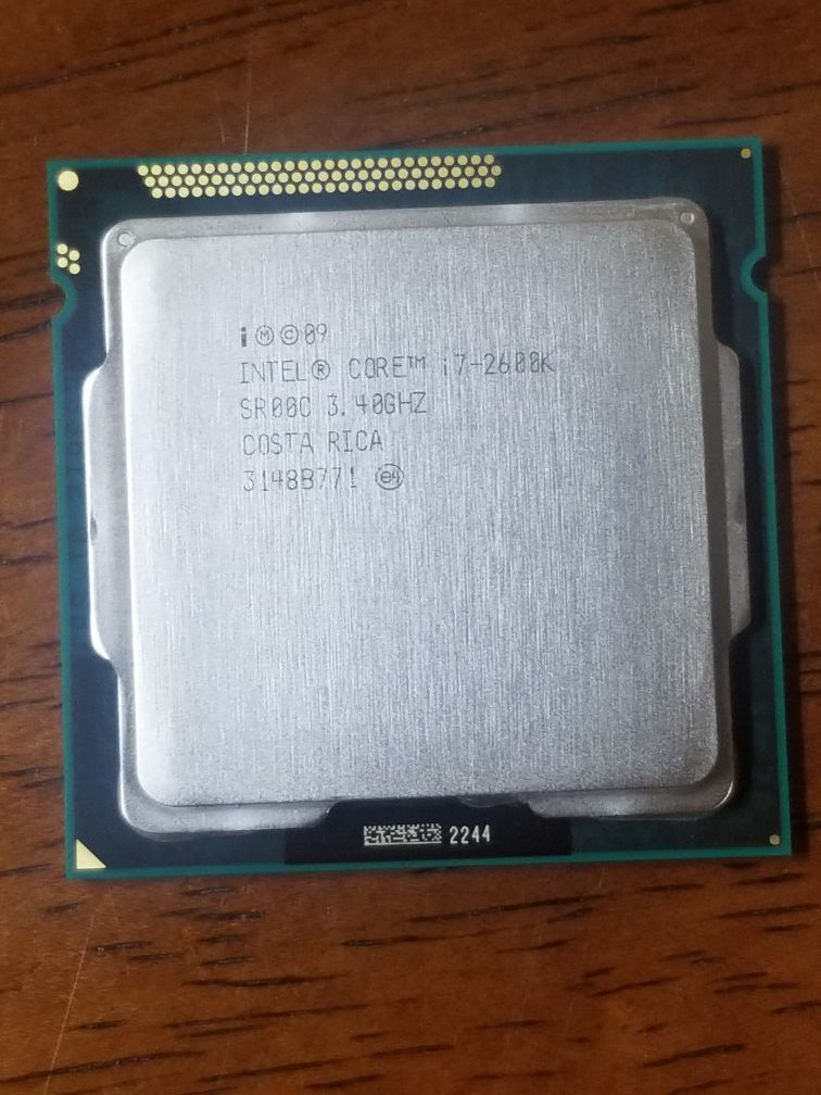 I7 2600K Intel processor