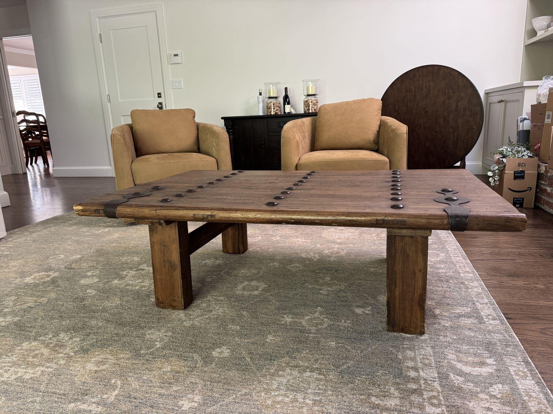 Pottery Barn Hastings Reclaimed Wood Coffee Table