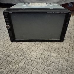 SSL Multimedia Disc Player with 7-Inch Flip-Down Monitor (Untested)