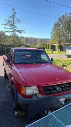 Ford Ranger Red Pickup Truck