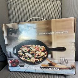 Fry Pan Pre-Seasoned Cast Iron 