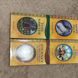 Treasury of Illustrated Classics, Hardcover, Overly Simplified, 4 Books