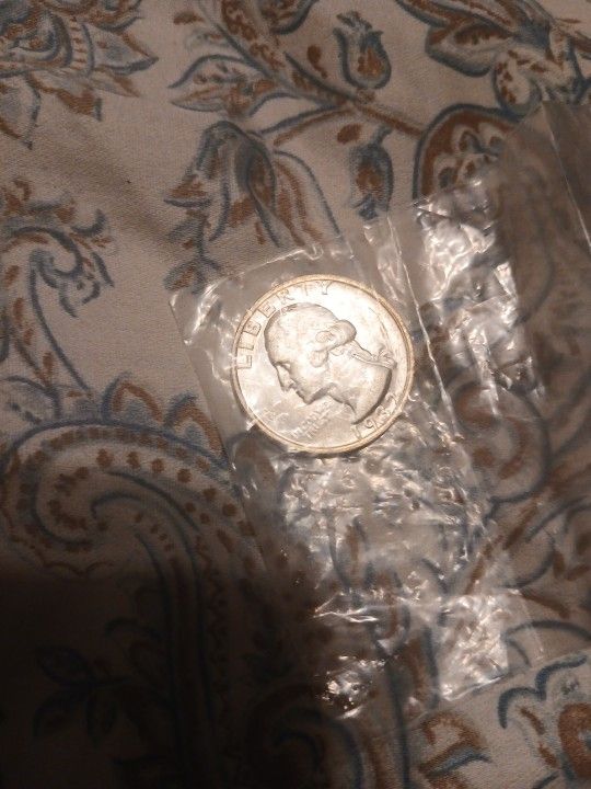 1932 D Quarter Ms State Mint Condition 90%silver 