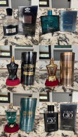 Colognes and perfumes