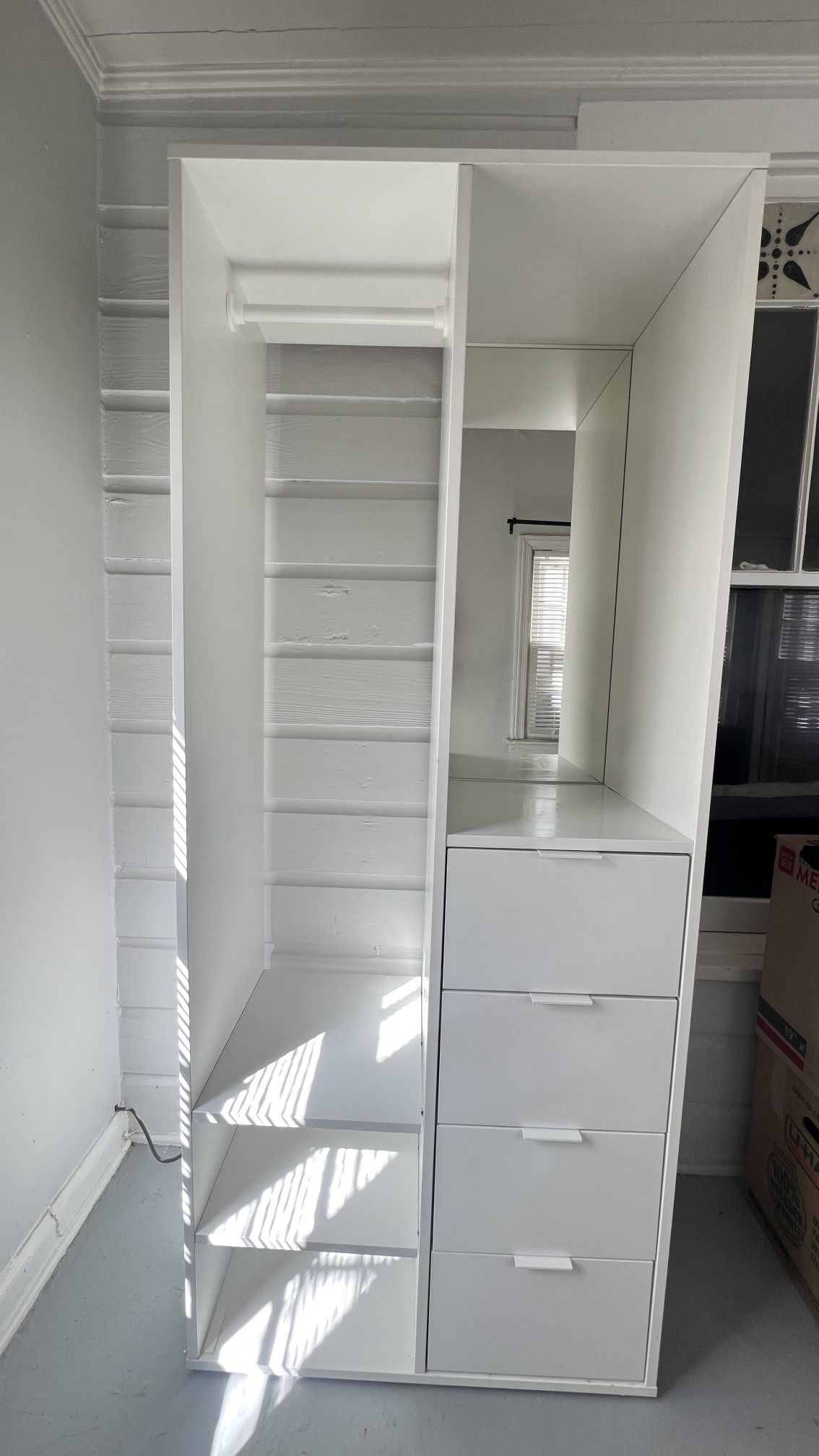 IKEA SUNDLANDET Wardrobe in White
