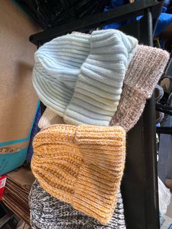 Yarn beanies