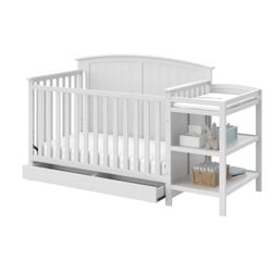 Storkcraft Crib With Changing Table