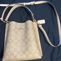 COACH MOLLIE BUCKET BAG WITH MATCHING WALLET
