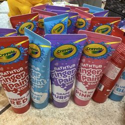 Kids Crayola Bath Paints 8 Bottles For Only $5. Two Sets Available 