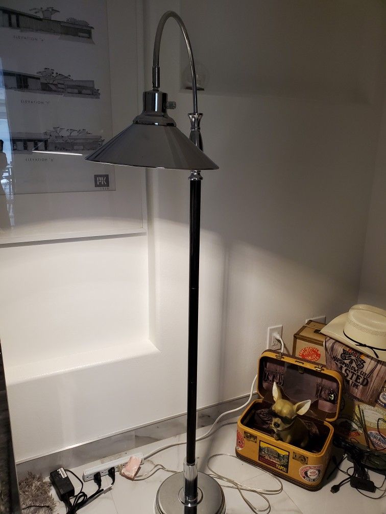 LED Buld Fixed Black And Chrome