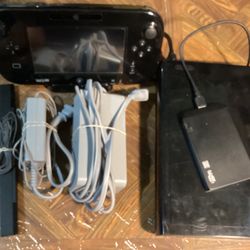 Wii U With 12 Downloaded Games 